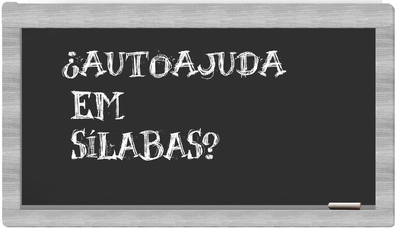 ¿autoajuda en sílabas?